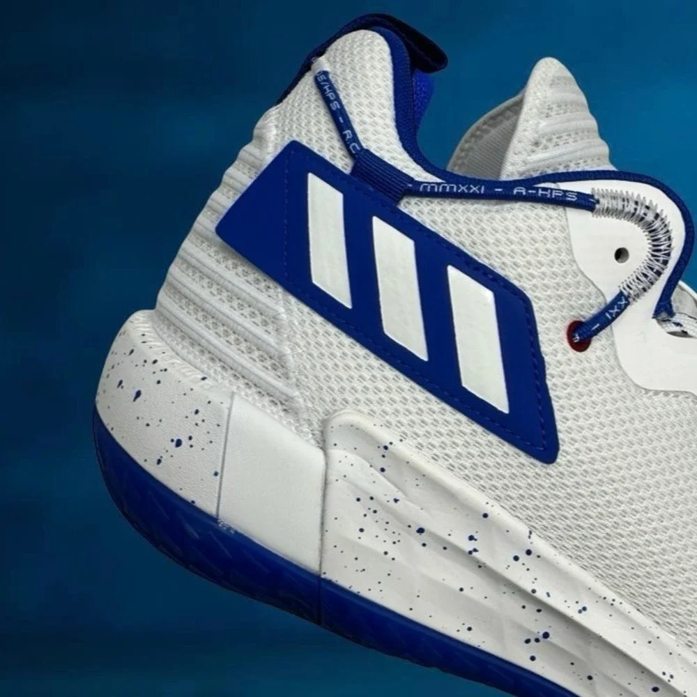 adidas Dame 7 EXTPLY Kansas Jayhawks Player Exclusive Basketball Shoes Size 16 - Picture 11 of 16